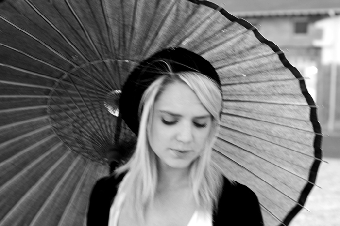 black and white umbrella photography. lack and white